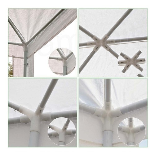 Toldo Carpas De Reforzado 6x3 Para Jardin/ Fiesta/ Negocios