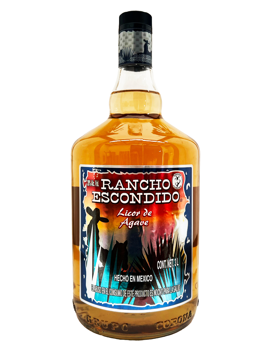 Licor de Agave Rancho Escondido Vidrio 3000 Ml