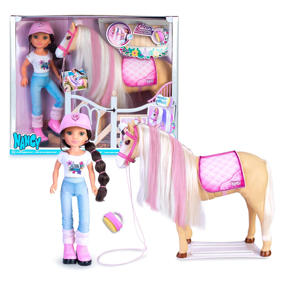 Muñeca Famosa Nancy Un Día con Su Caballo