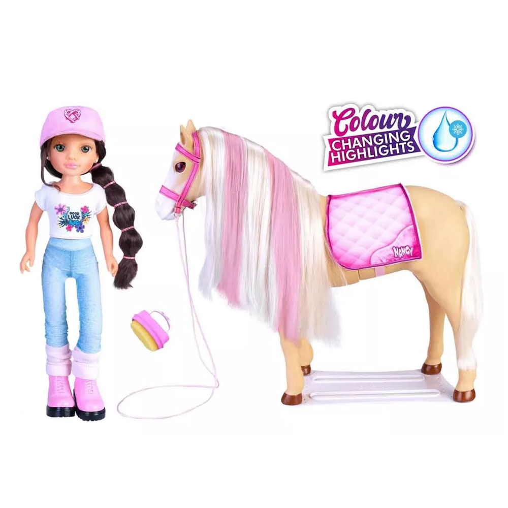 Muñeca Famosa Nancy Un Día con Su Caballo