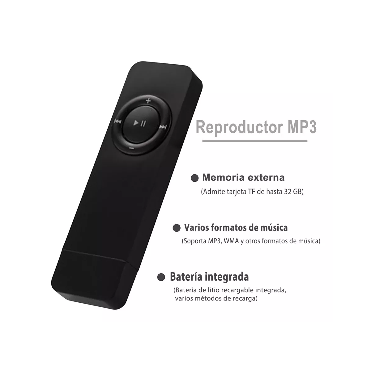 Reproductor Música Portatil Mp3 Mp4