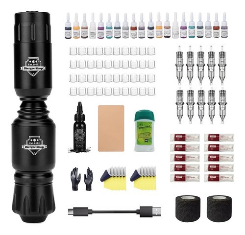 Kit Para Tatuar Profesional Máquina Para Tatuar Alta Calidad