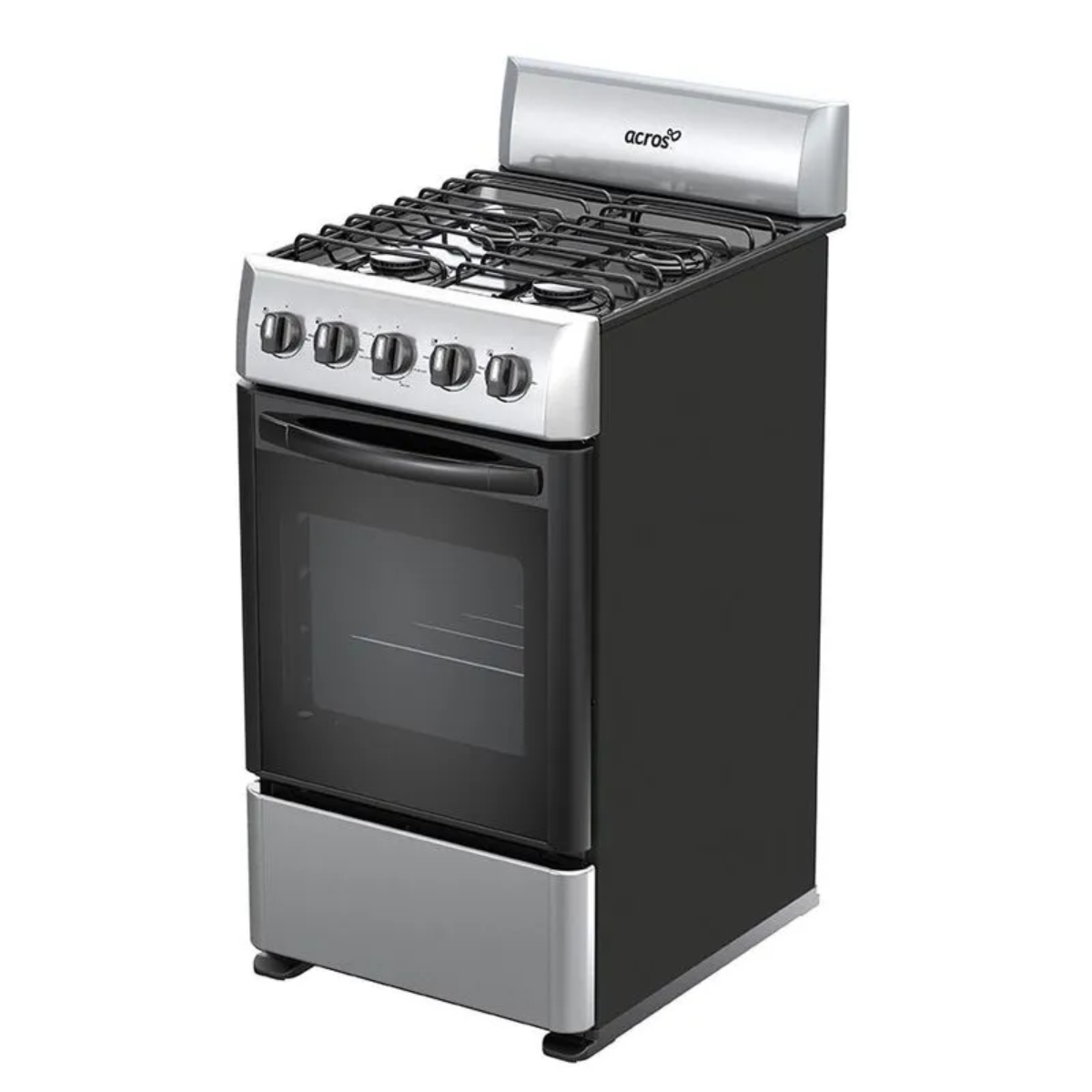 Estufa Acros NAW1001S 20" 4 Quemadores Silver ALBY