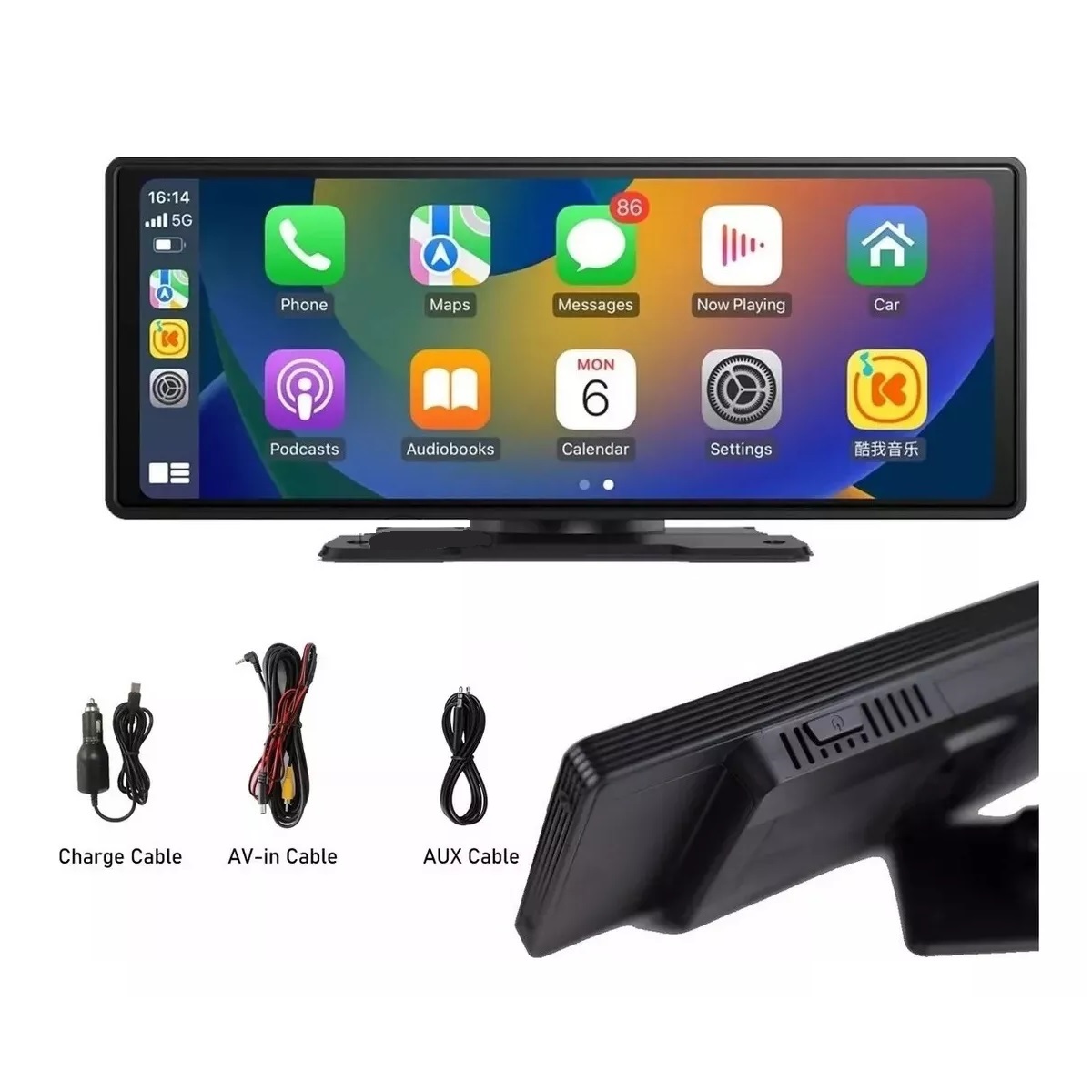 Estéreo Inalámbrico Para Coche 10 Para Apple Carplay