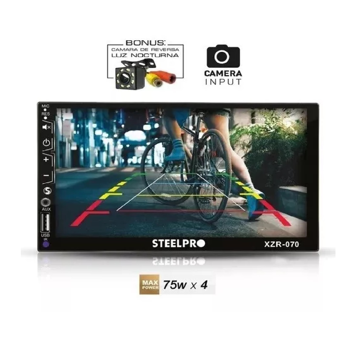 Autoestereo Pantalla Tactil 7 Mirror Link Bluetooth 