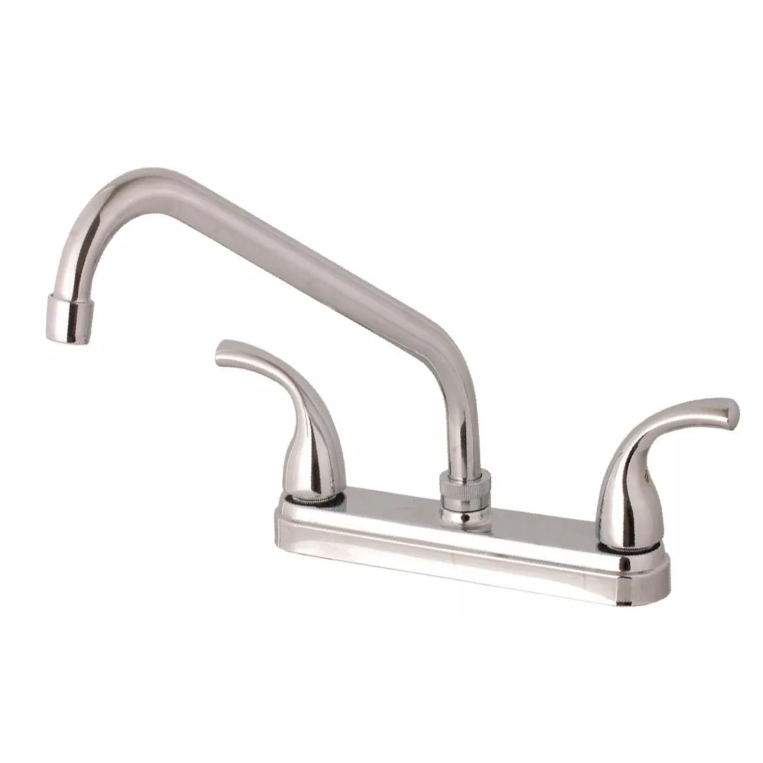 Llave Mezcladora Fregadero O Tarja Cocina Alfa Acero Inoxidable Cromada Manerales Garza.