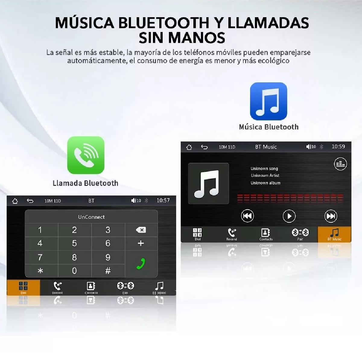 Estéreo Inalámbrico Para Coche 7 Para Apple Carplay 5300
