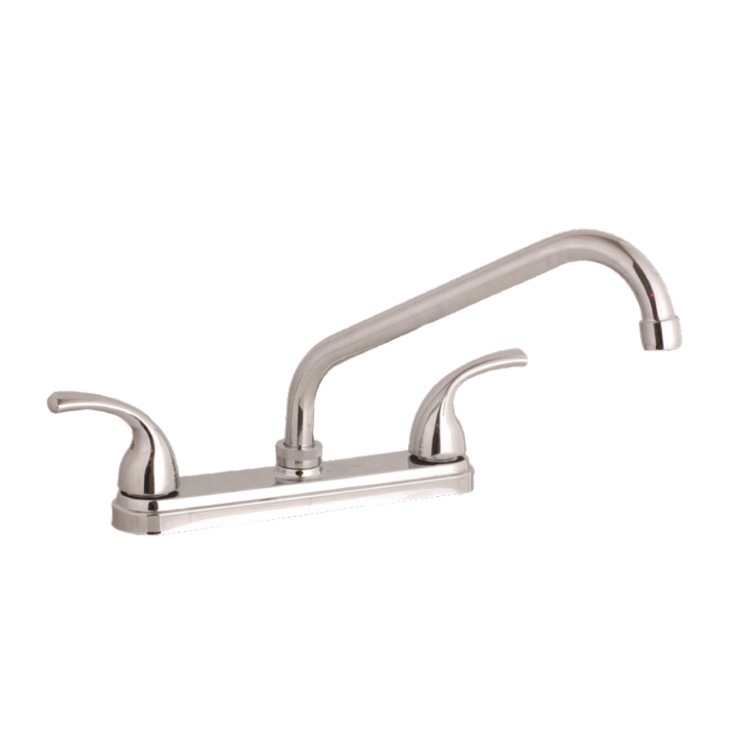Llave Mezcladora Fregadero O Tarja Cocina Alfa Acero Inoxidable Cromada Manerales Garza.