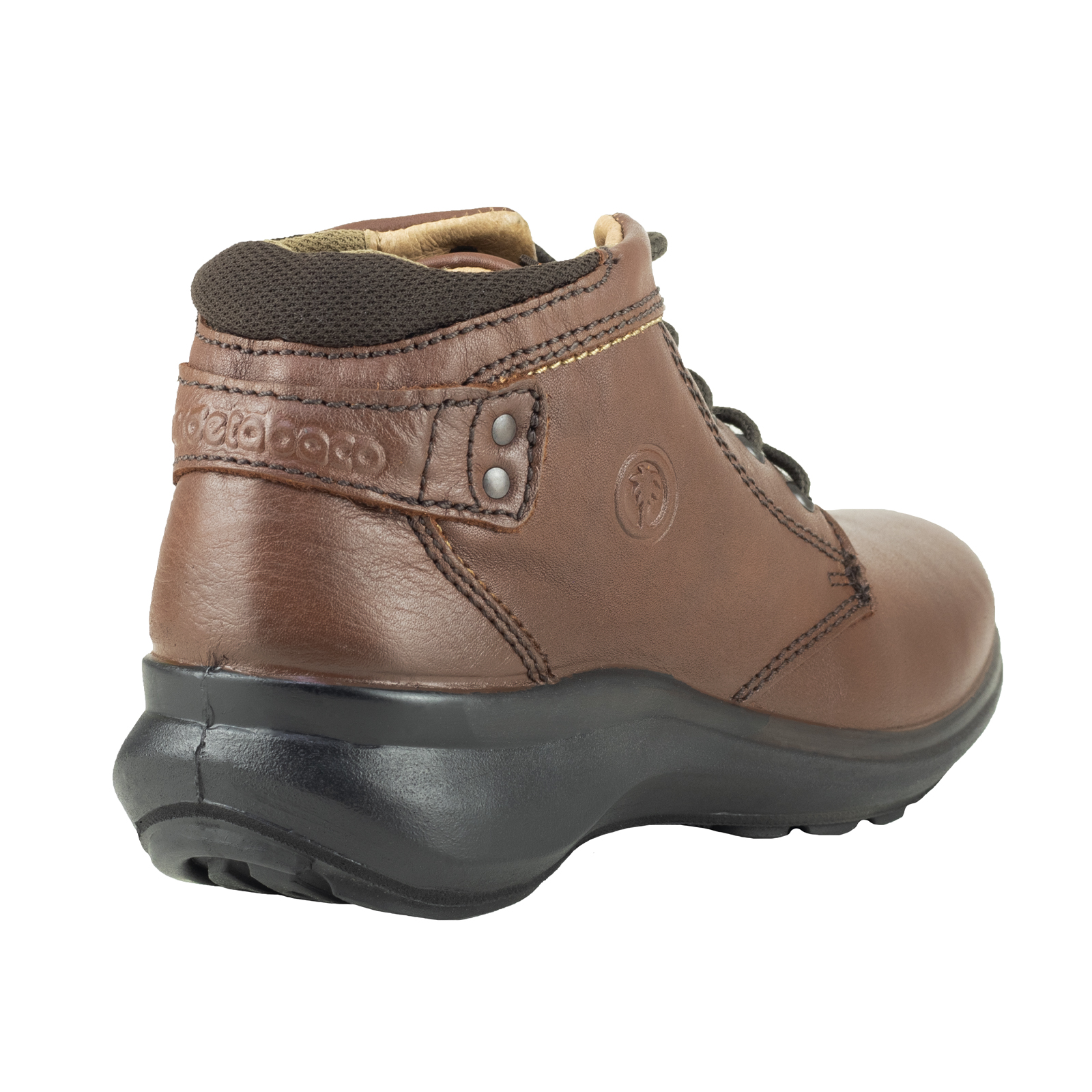 Botines Mujer Outdoor Vestir Piel Verde Tabaco 8011 Shedron