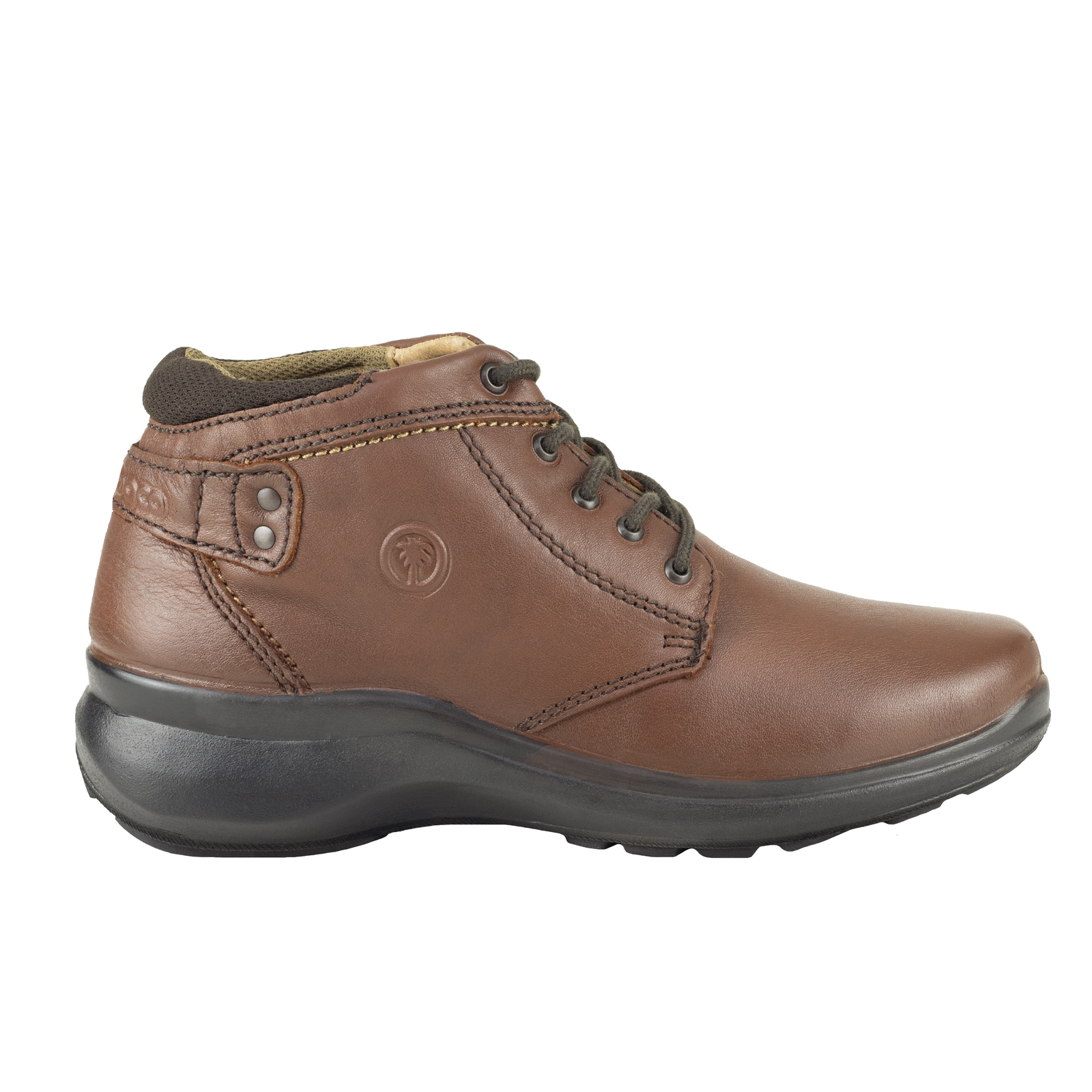 Botines Mujer Outdoor Vestir Piel Verde Tabaco 8011 Shedron