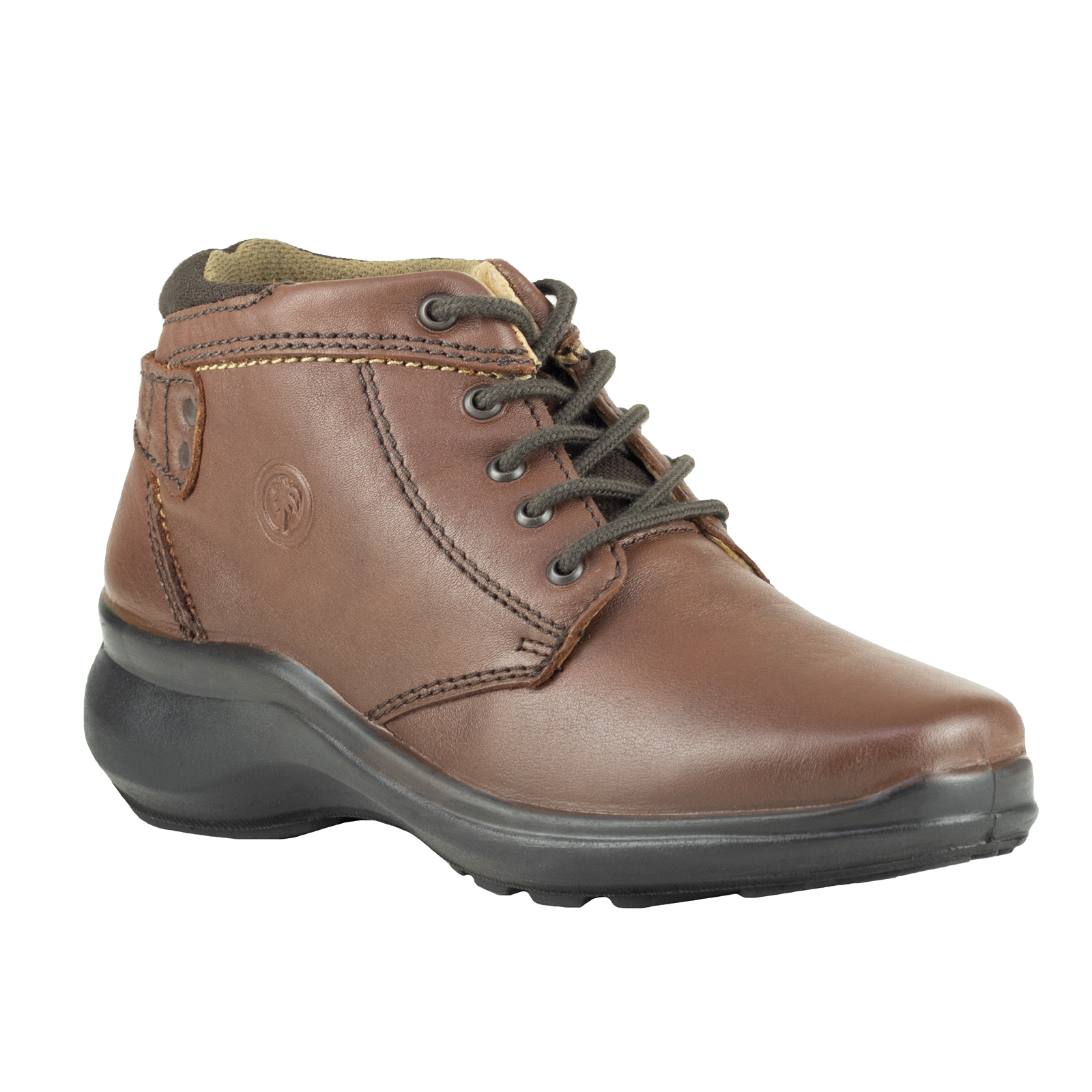 Botines Mujer Outdoor Vestir Piel Verde Tabaco 8011 Shedron