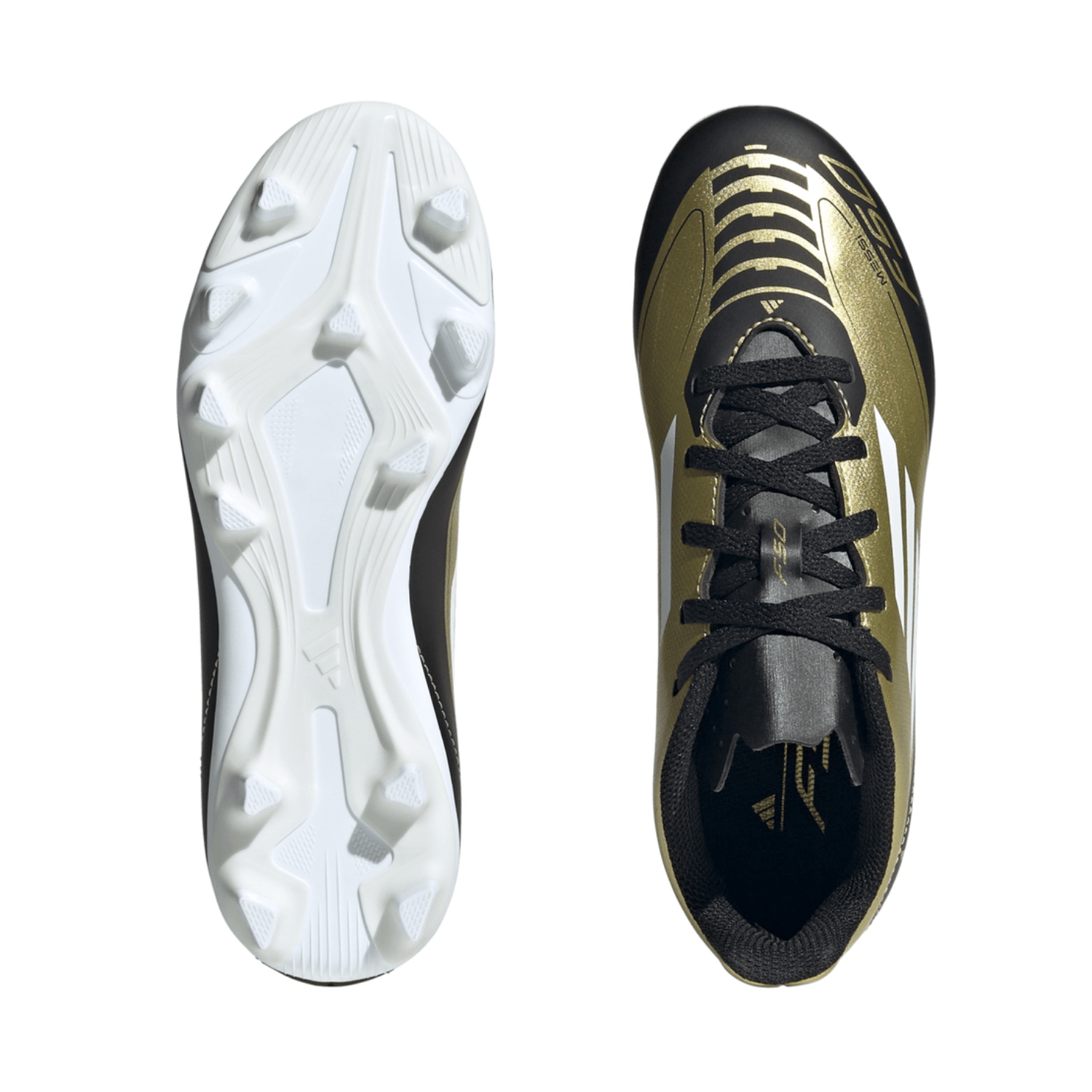 Tenis Adidas de futbol F50 Club FXG Messi Negro-Niños IG9319