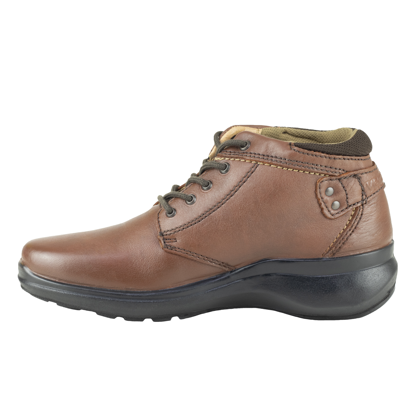 Botines Mujer Outdoor Vestir Piel Verde Tabaco 8011 Shedron