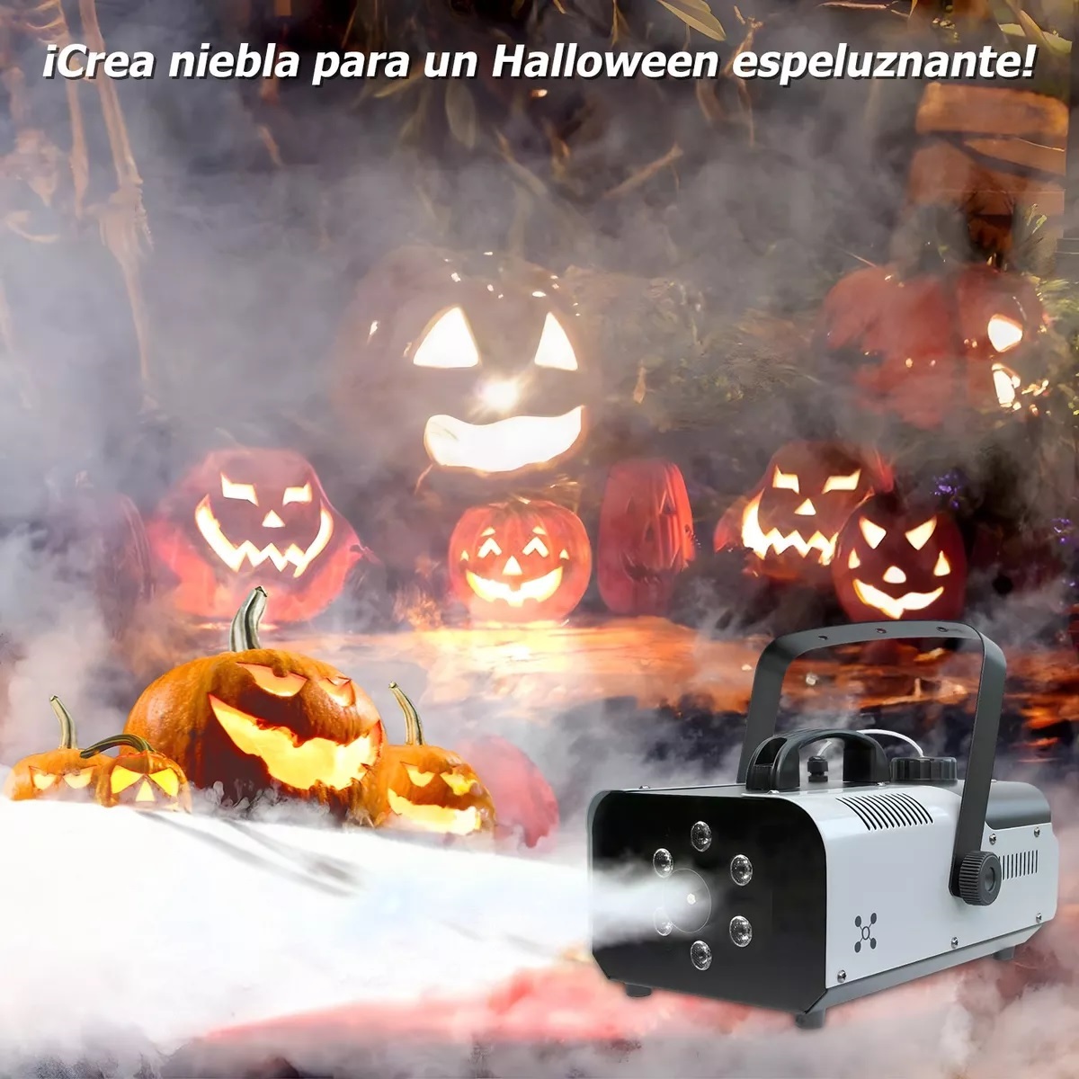 Maquina De Humo 1200w Control Alambrico/inalambrico