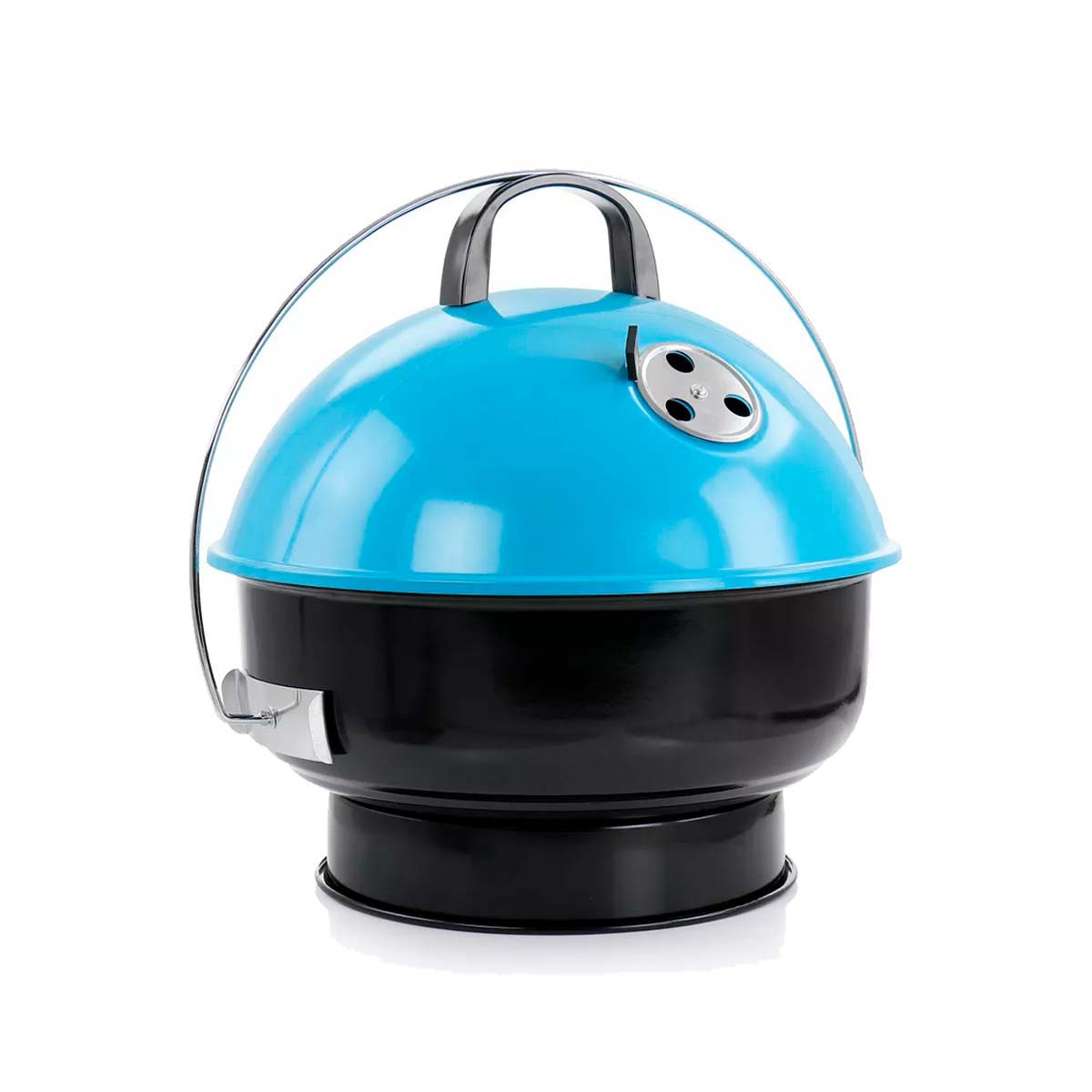 ASADOR PORTATIL TAPA AZUL 36CM GIBSON HOME FIREBLUE