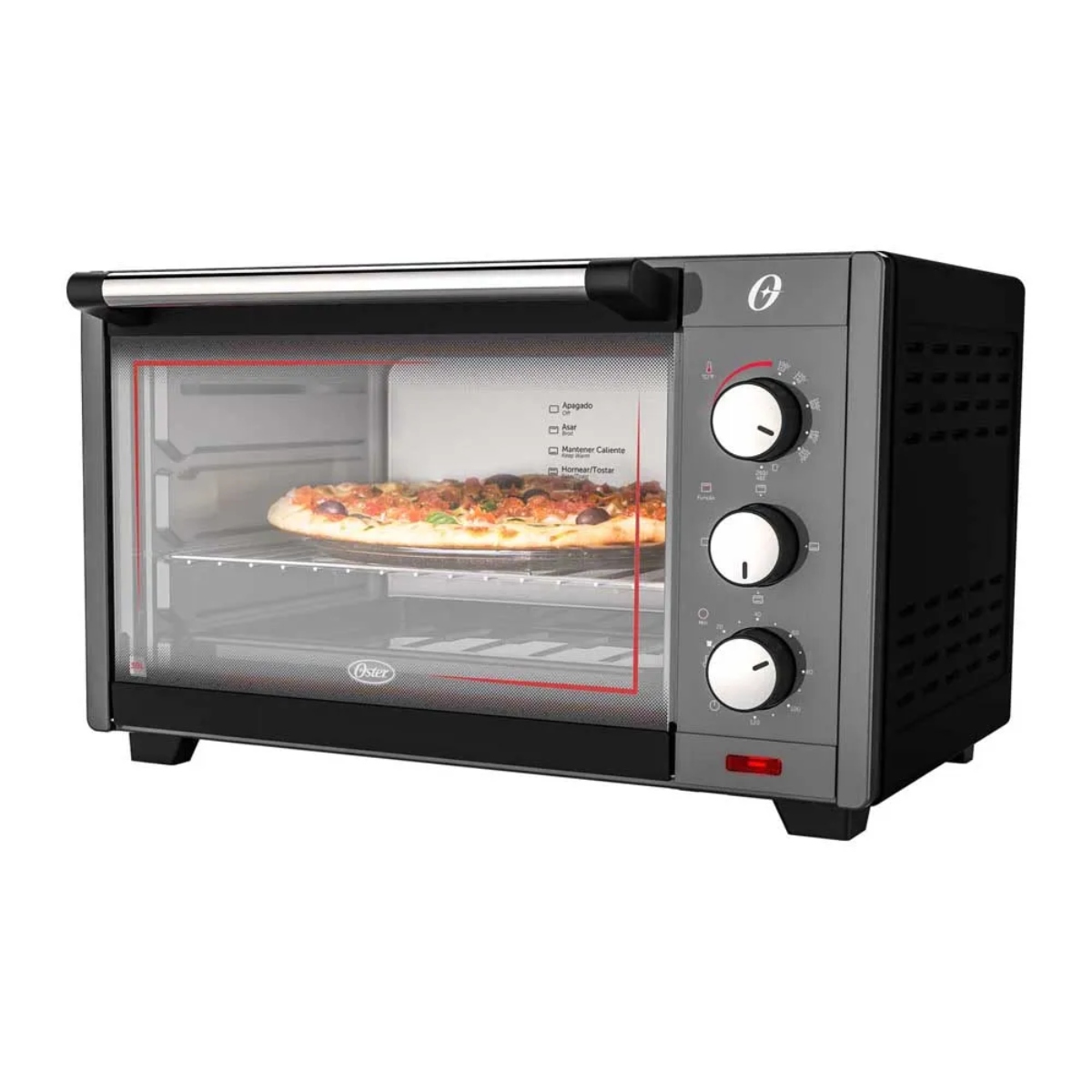 Horno Tostador Oster TSSTTV7030-1MX 30 Litros / 4 Funciones Gris ALBY11