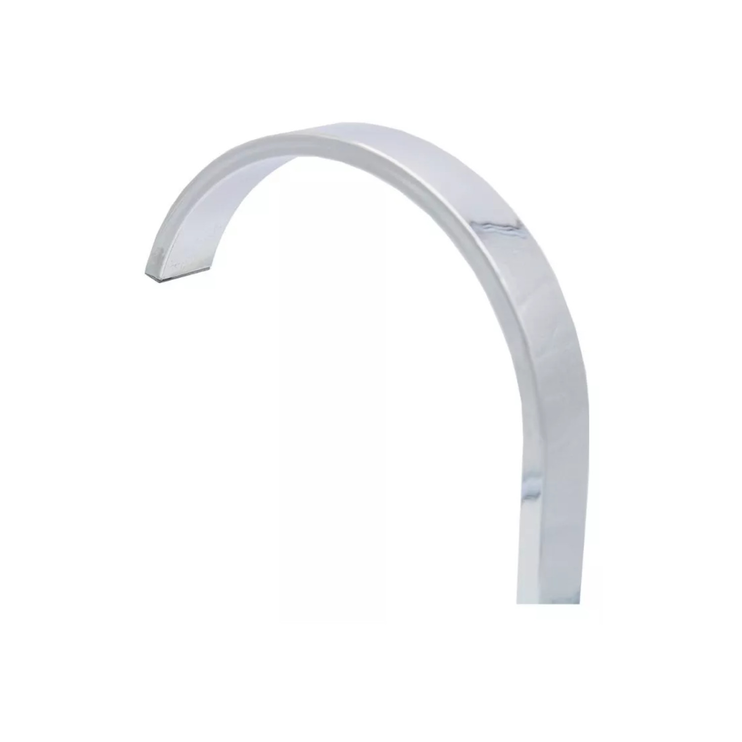 Llave Mezcladora Fregadero O Tarja Cocina Alfa Acero Inoxidable Cromada Manerales Cuadrados