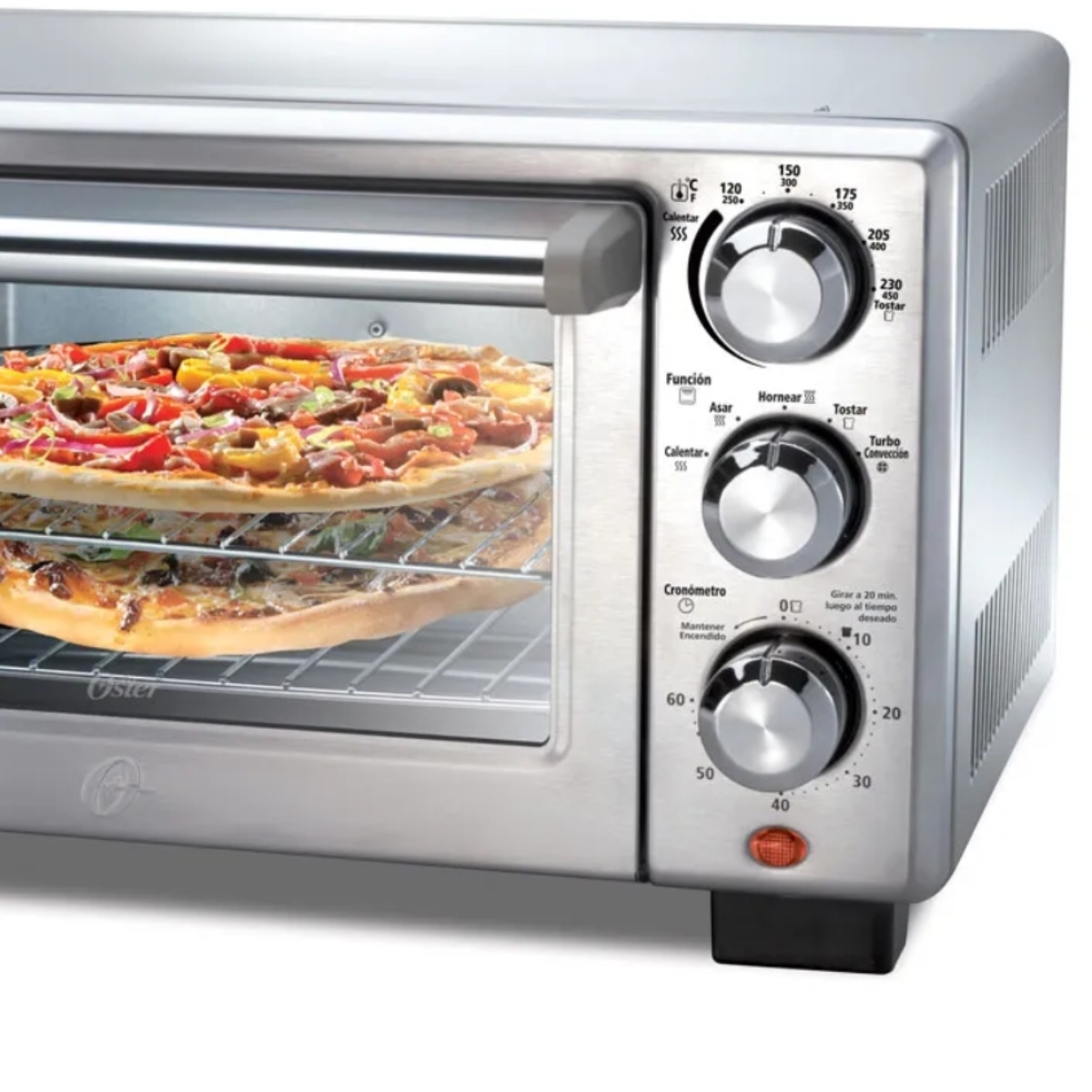Horno Tostador Eléctrico Oster TSSTTV7118-013 18 Litros / 4 Rebanadas ALBY10