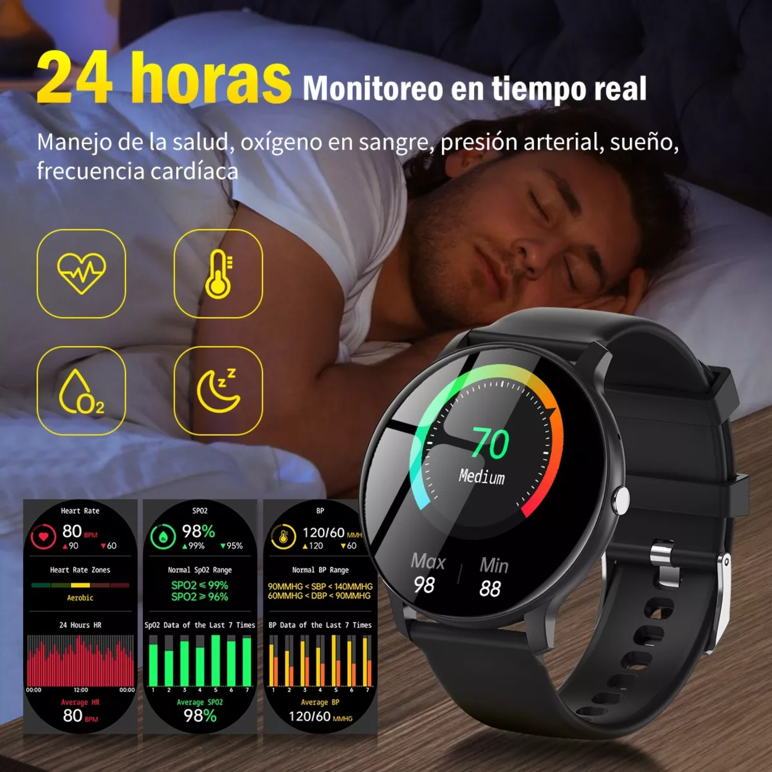 Reloj Inteligente Deportivo Skmei B50p Smartwatch Bluetooth