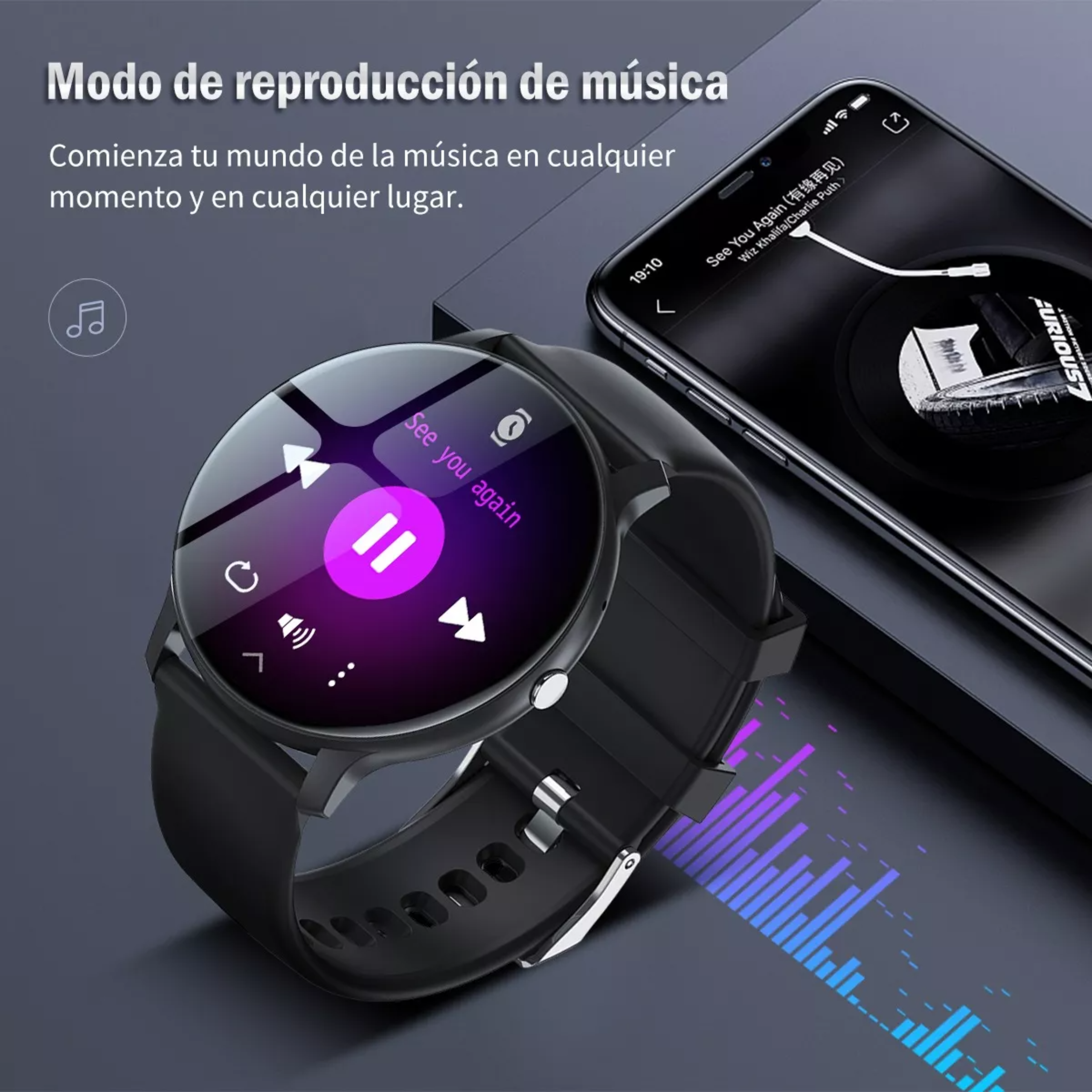 Reloj Inteligente Deportivo Skmei B50p Smartwatch Bluetooth