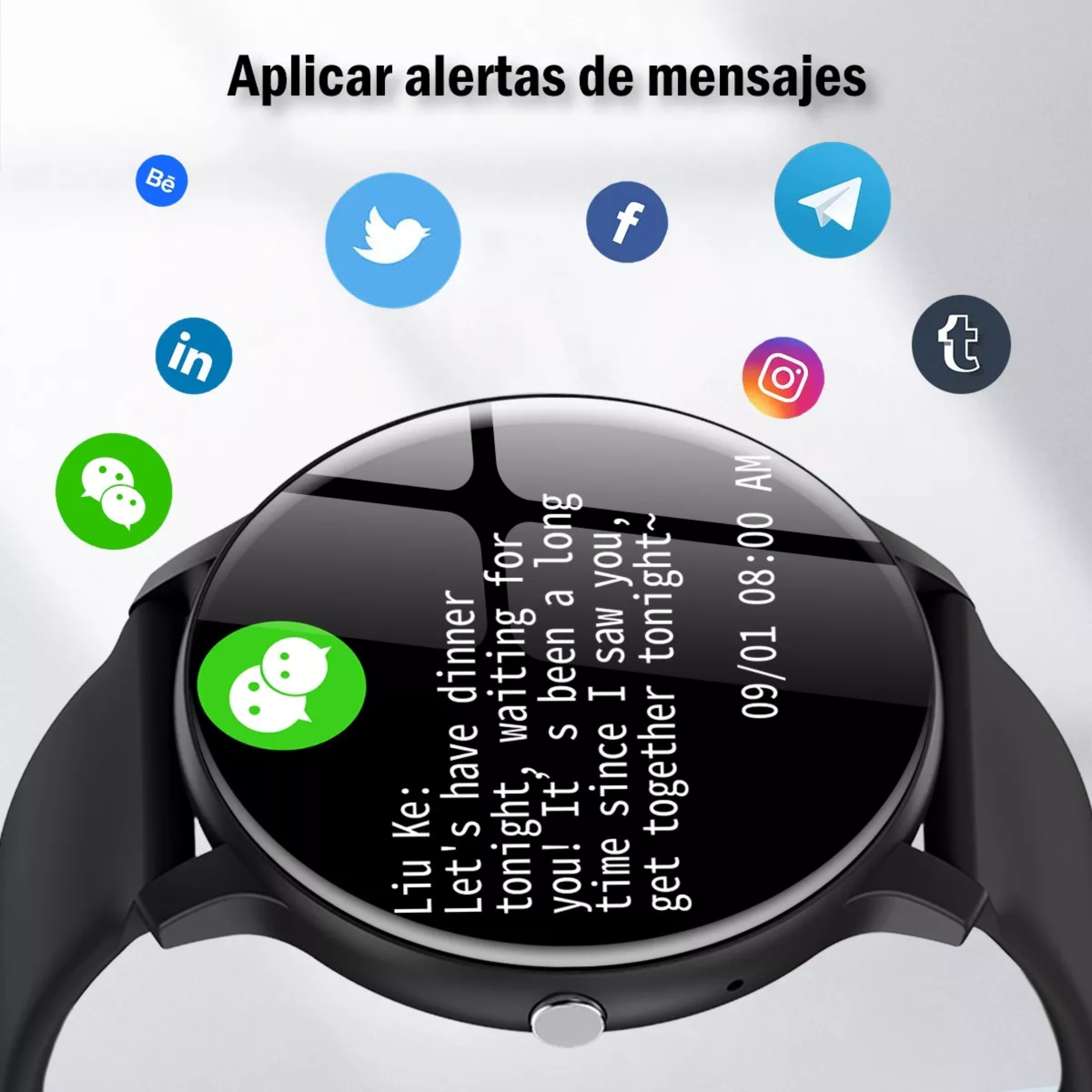 Reloj Inteligente Deportivo Skmei B50p Smartwatch Bluetooth