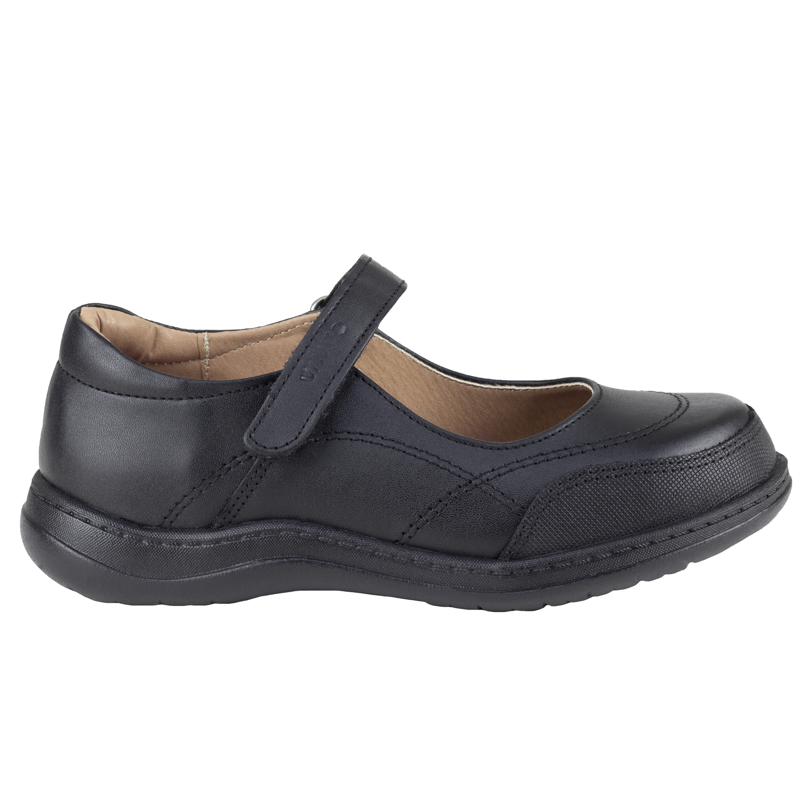 Zapatos Escolares Vavito Niña Negro 770003 Negro Piel Confort