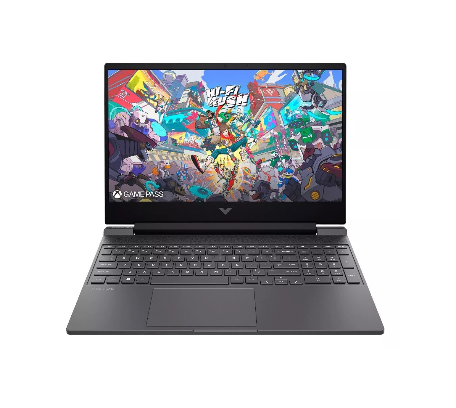 Laptop Hp Gaming Modelo: 15FB2063DX Pantalla 15.6" FHD 144 Hz, Procesador Amd Ryzen 5-7535hs 8 Gb Ram 512 Gb Ssd, Gráficos Amd Radeon RX6550M Windows 11 Color Negro
