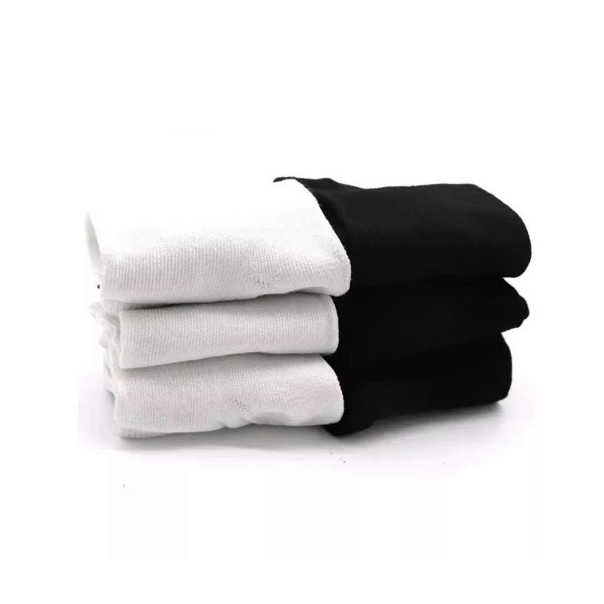 Calceta Deportiva Hombre Algodón 100% Paquete 12 Pares Surtido