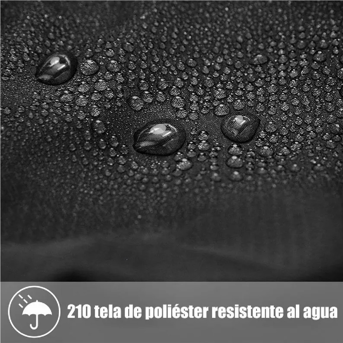 Saco De Dormir Para Acampar Para 2 Personas Con 2 Almohadas Negro
