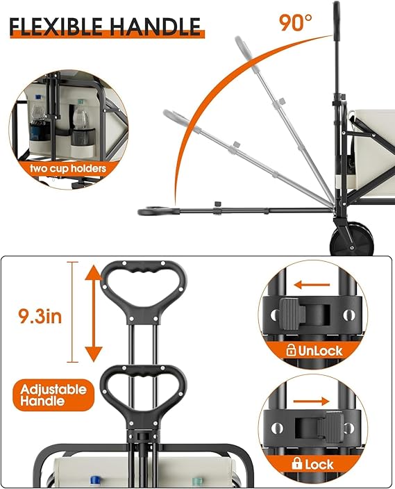 A Carrito Plegable Multiusos Portátil 