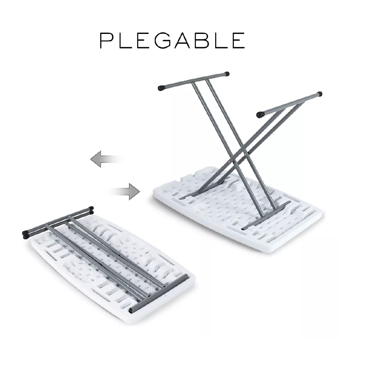 Mesa Plegable De Servicio Ajustable Nube
