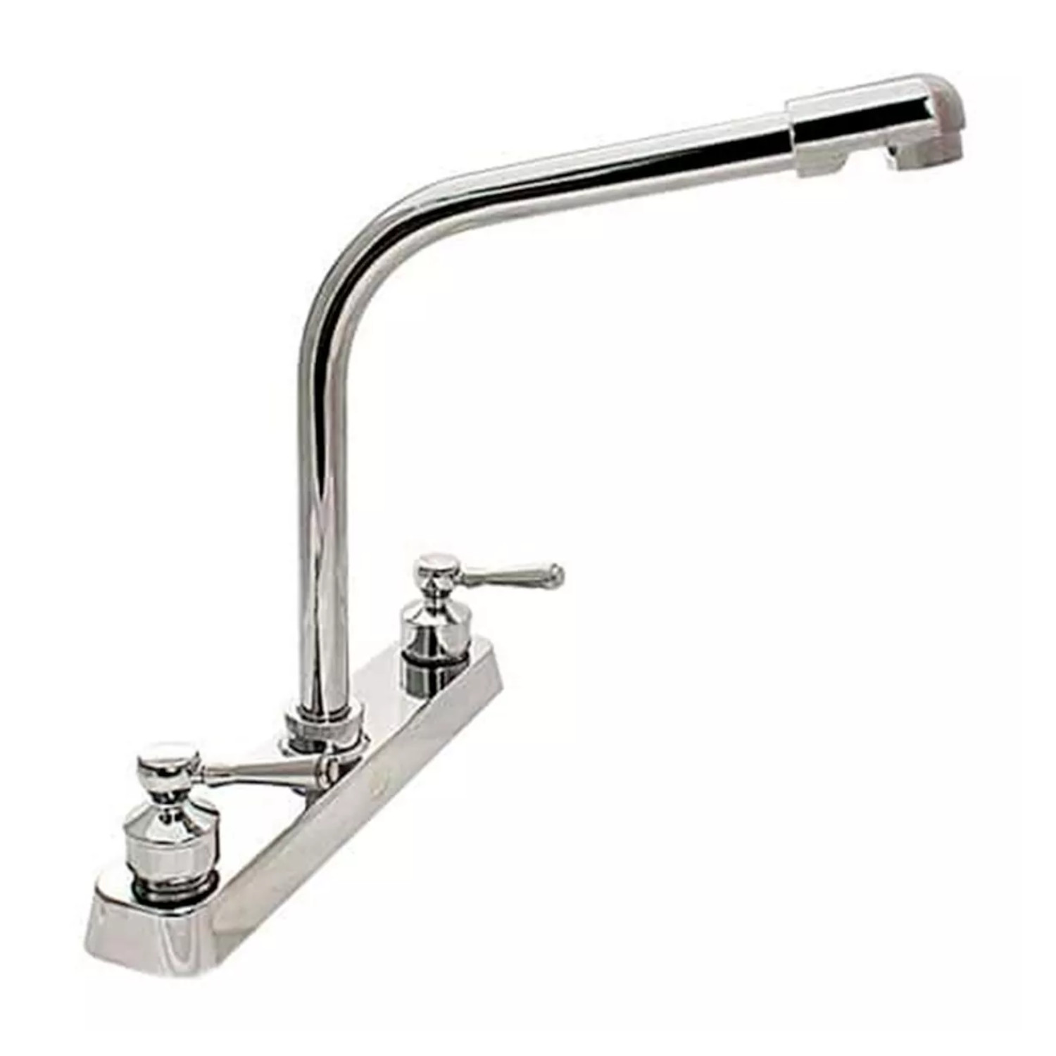 Llave Mezcladora Agua Fregadero O Tarja De Cocina Alfa Cuerpo Latón Manerales Italia