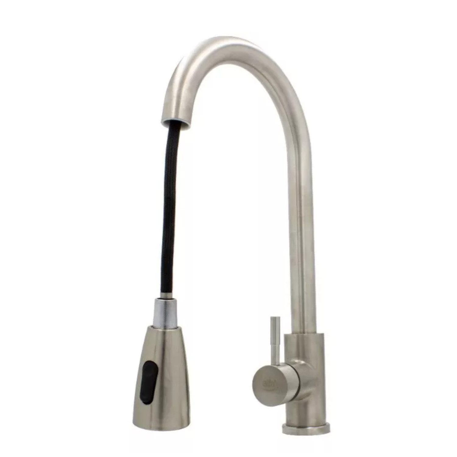 Llave Monomando Fregadero O Tarja Cocina Retráctil Alfa Acero Inoxidable 304 Satinado 2 Funciones.