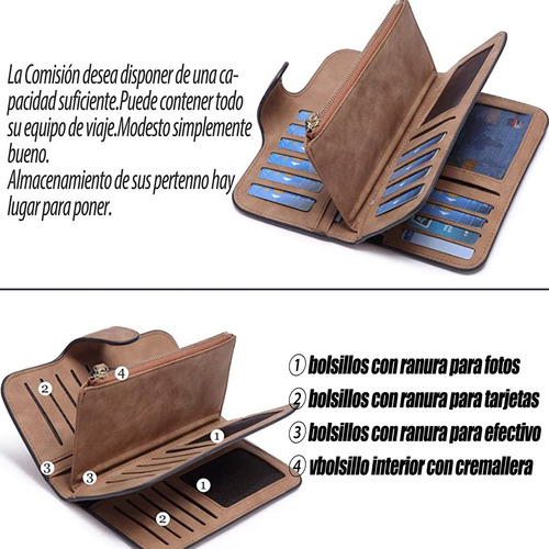 Juvenil Y Excelente Cartera Con Monedero Para Mujer Dama
