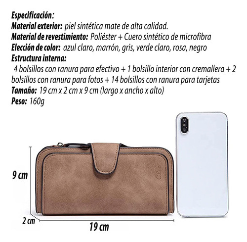 Juvenil Y Excelente Cartera Con Monedero Para Mujer Dama
