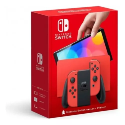 CONSOLA NINTENDO SWITCH OLED MARIO RED EDITION JAPAN