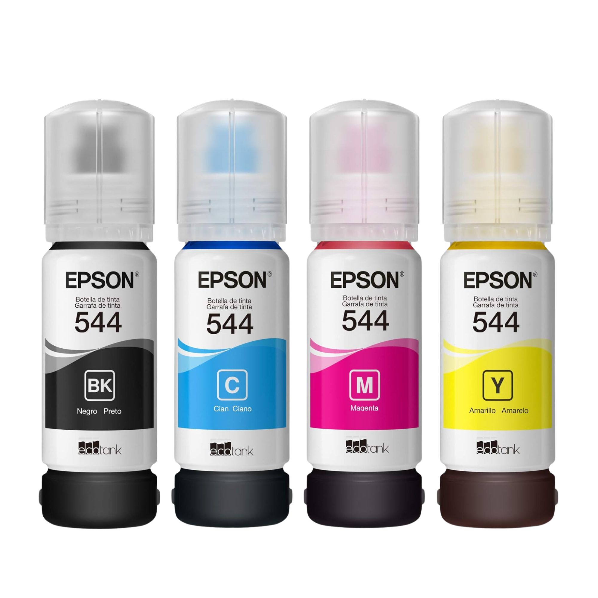 Kit de 4 Botellas de Tinta Epson T544