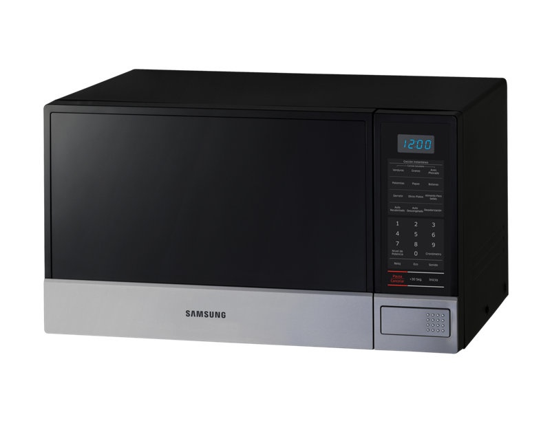 Samsung Horno de Microondas AME8114ST/XAX - Negro - Acero Inoxidable - 1.1 Pies Cúbicos
