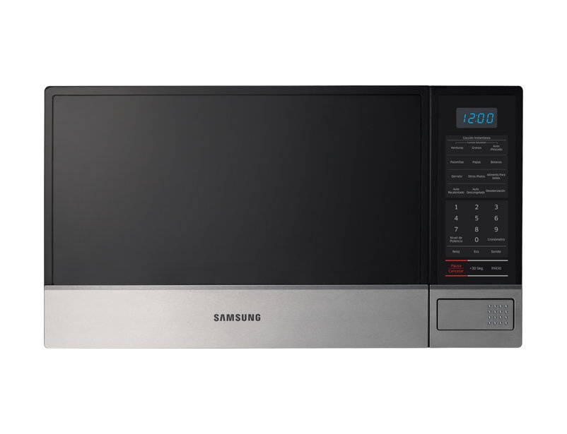 Samsung Horno de Microondas AME8114ST/XAX - Negro - Acero Inoxidable - 1.1 Pies Cúbicos