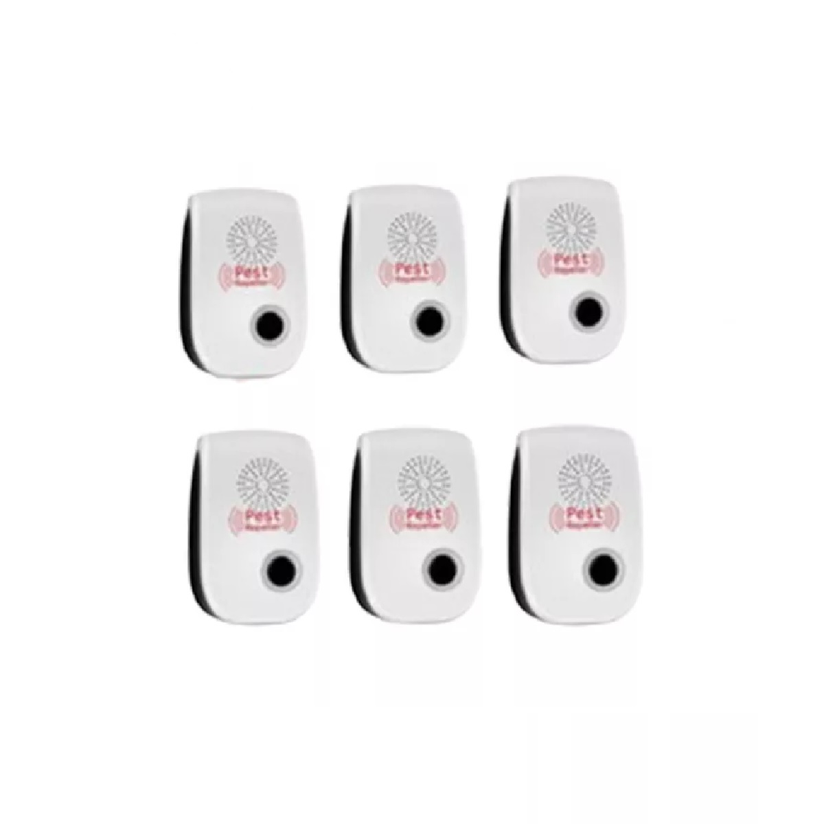 Repelentes Electrónicos Ultrasónicos Para Plagas 6 Pcs