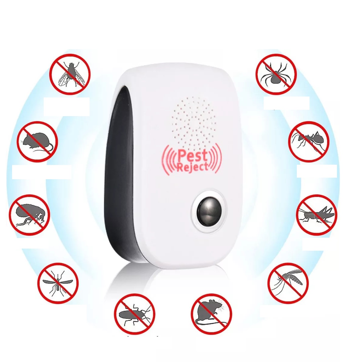 Repelentes Electrónicos Ultrasónicos Para Plagas 6 Pcs