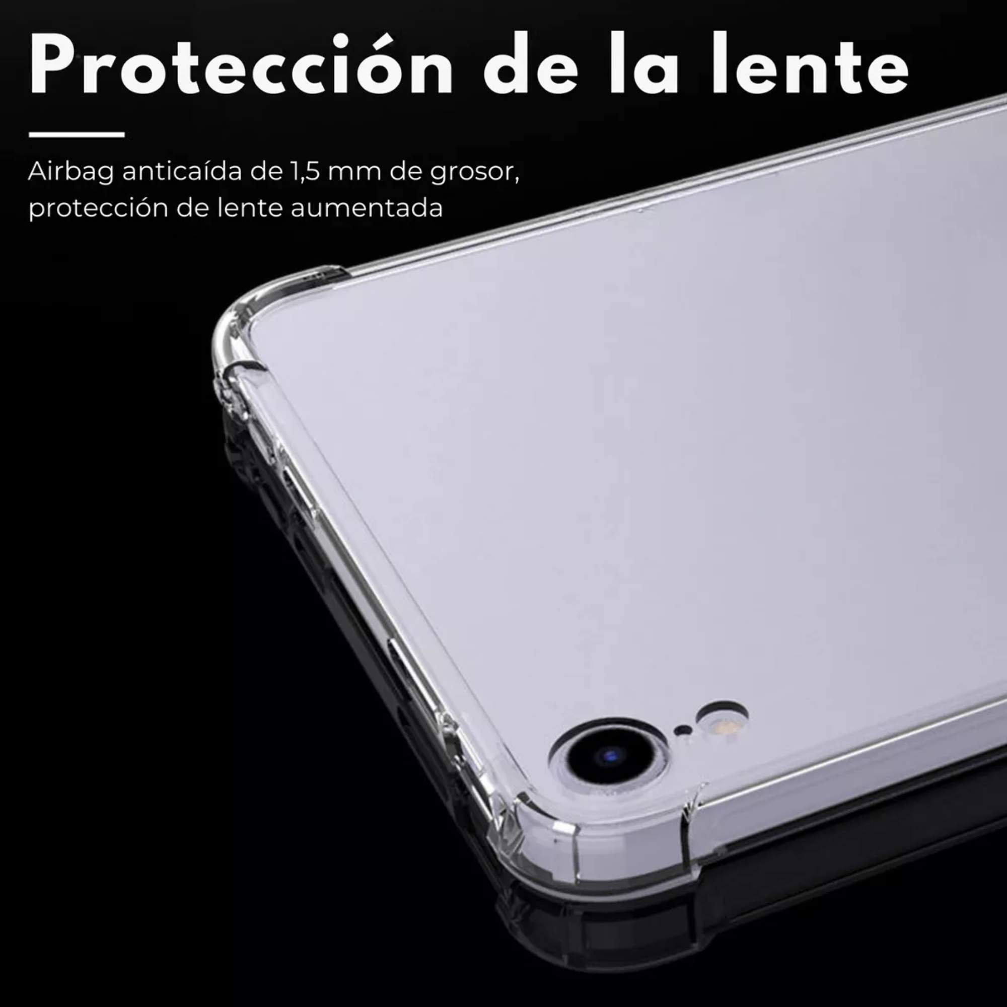 Kit Funda Case Transparente Uso Rudo + Mica Papel Para iPad mini 6 8.3