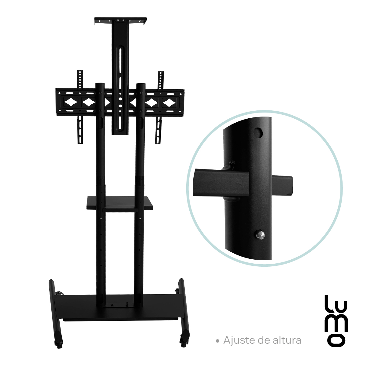 Soporte Pantalla Carrito con Ruedas TV de 32 a 65 Pulgadas