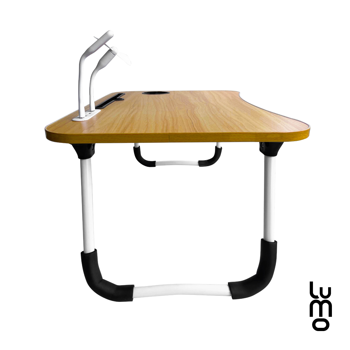 Mesa Plegable para Laptop Cama Con Lampara y ventilador