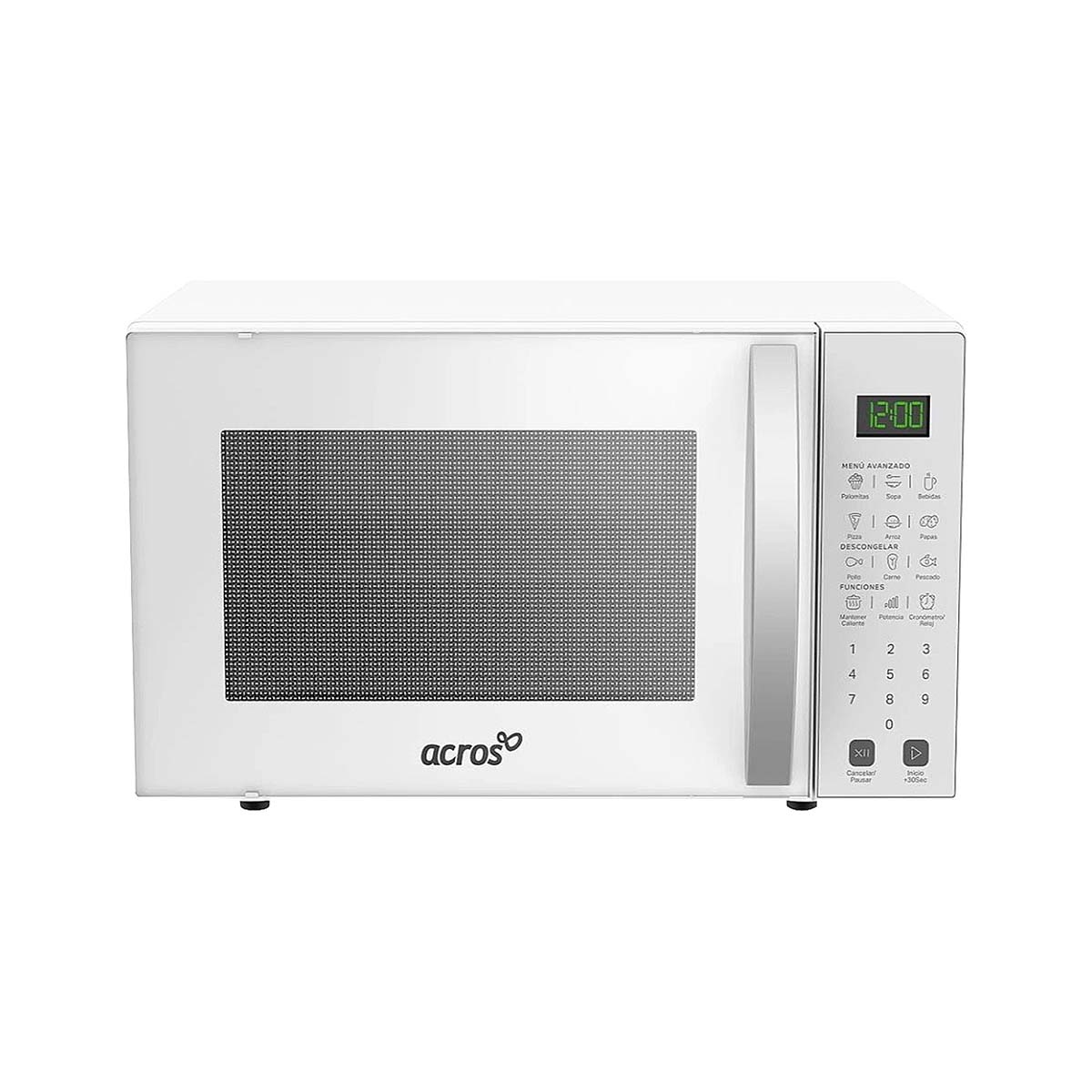 HORNO MICROONDAS 0.7P3 BOTON BLANCO ACROS AM1807W