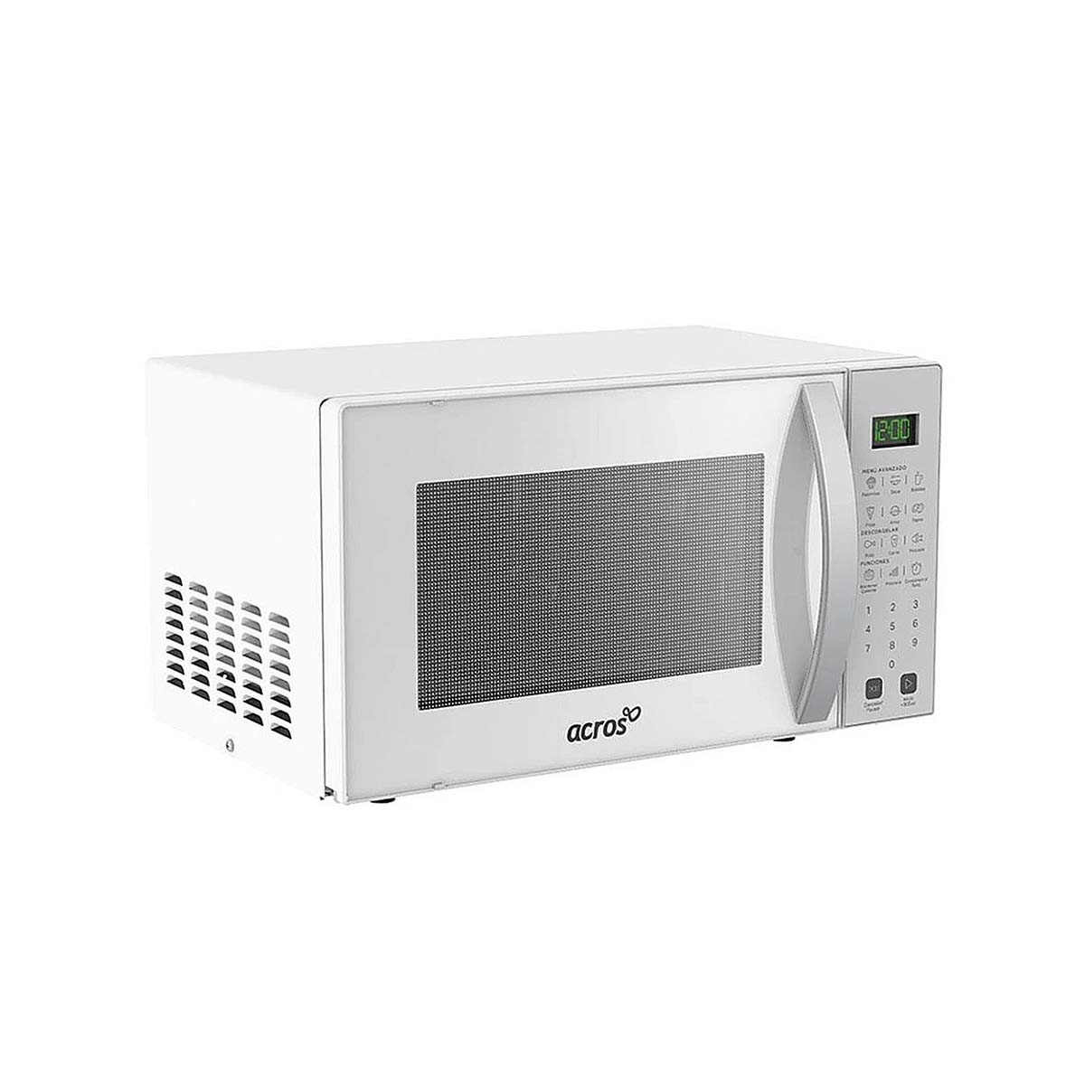 HORNO MICROONDAS 0.7P3 BOTON BLANCO ACROS AM1807W