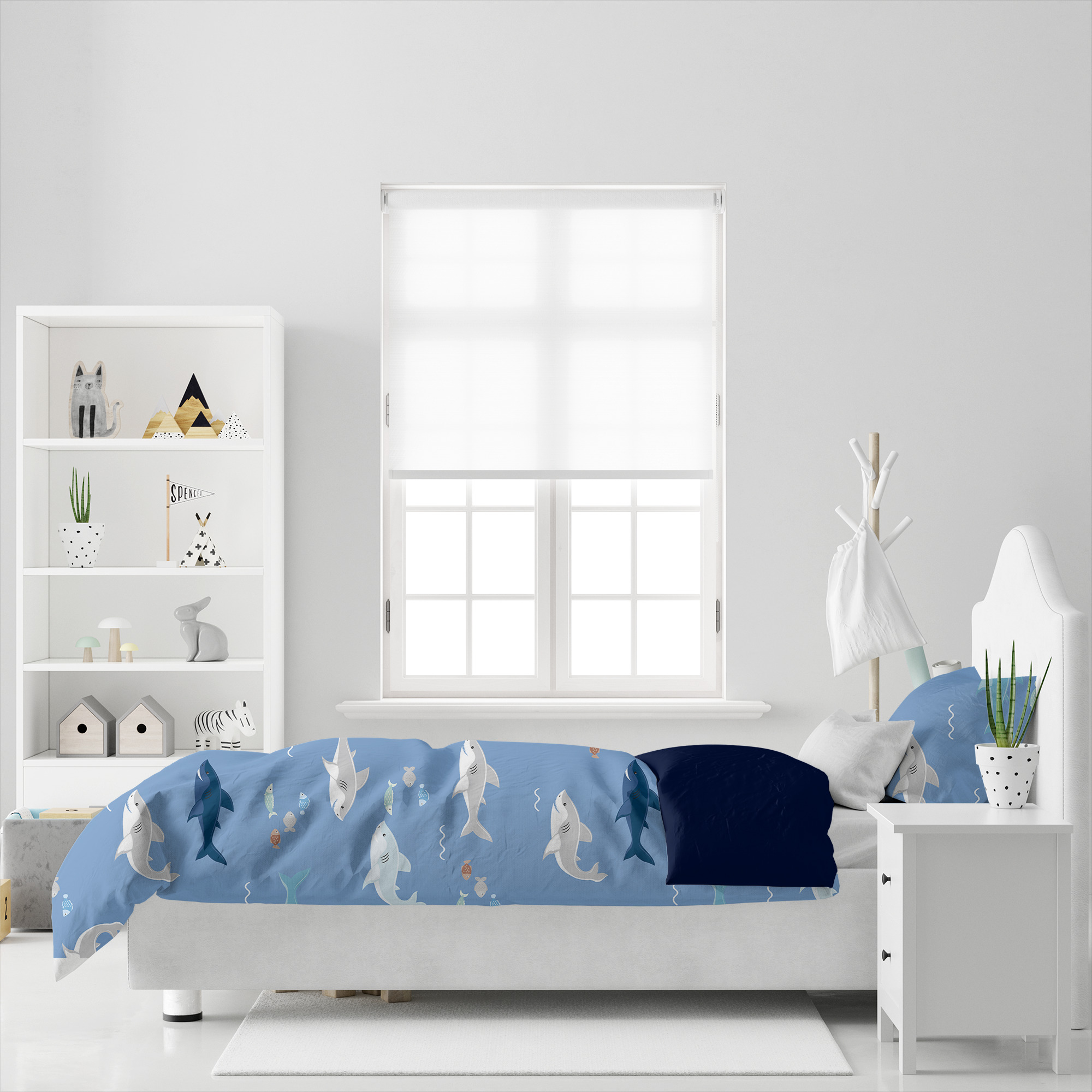 SET DE EDREDON TIB AZUL POLO ONE