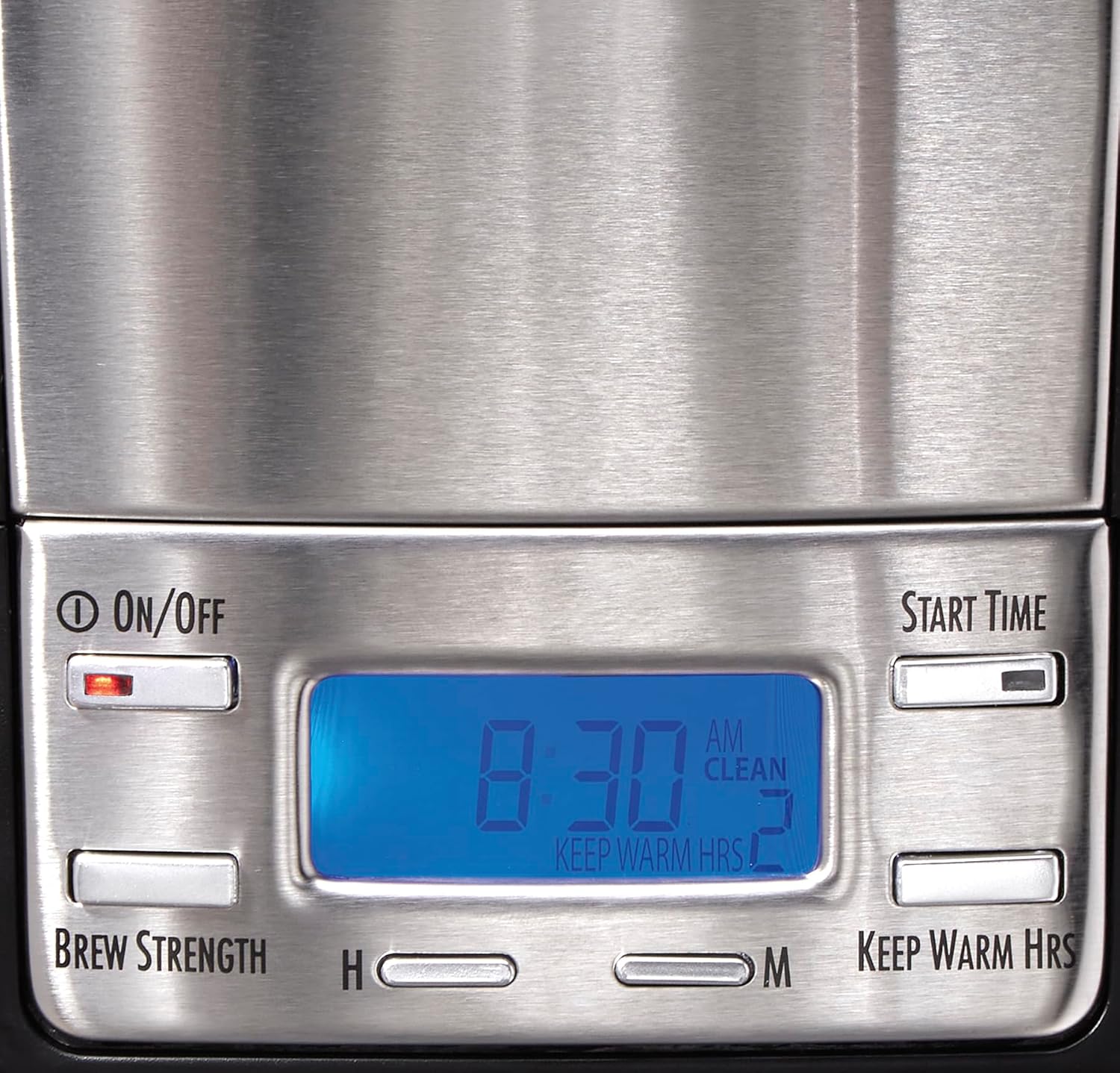 Hamilton Beach 48465 Brewstation - Cafetera Programable, Dispensador a Una Mano, Plata y Negro, 12 Tazas