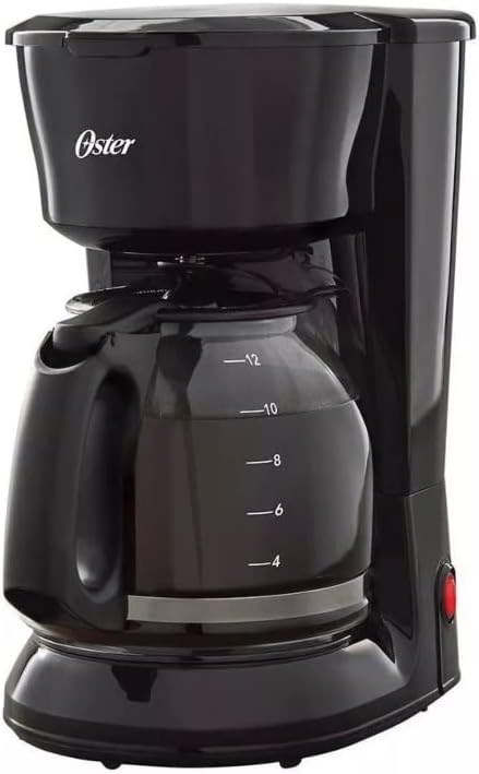 Cafetera Oster de 12 Tazas con Filtro Permanente BVSTDC12013NE