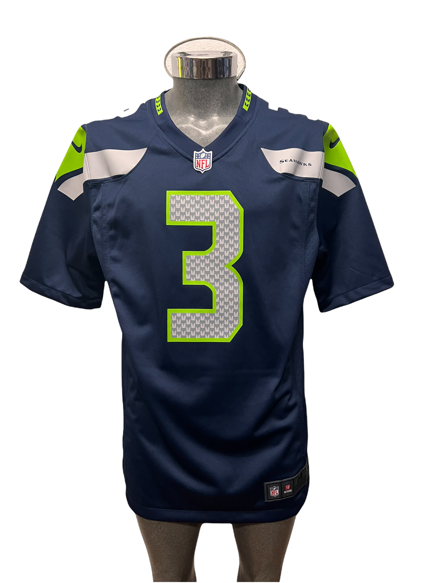 Jersey Original Nike Americano NFL Seattle Seahawks #3 67NM-SSGH